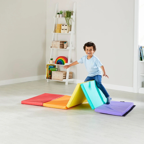 Soft play mat folding kids - play,