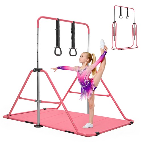 Foldable kids gymnastics bar - gymnastics,
