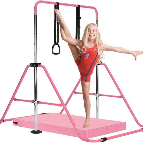 Adjustable kids gymnastics bar - kids,